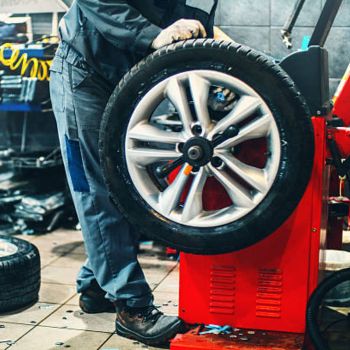 Road Force Balancing at Sherman's Auto repair